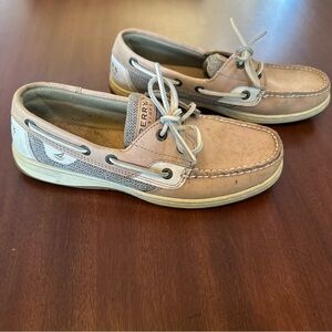 🌟3/$20🌟 Sperry Top-Sider Bluefish 2 Eye Boat Shoes  Tan Women’s Size 8